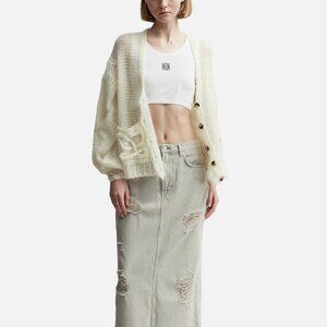 Loewe  Anagram cardigan in mohair